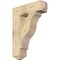 Ekena Millwork Funston Craftsman Rough Sawn Bracket, Douglas Fir, 6"W x 24"D x 32"H BKT06X24X32FST04RDF - alternate 1